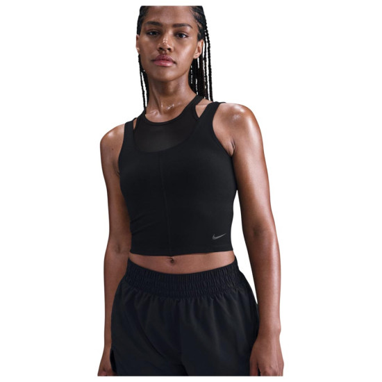 Nike Γυναικεία αμάνικη μπλούζα One Dir-Fit Fitted Cropped Tank Top